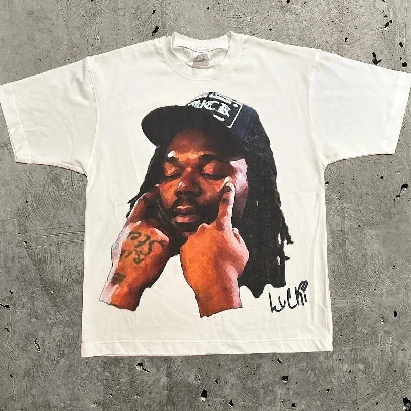 Lucki - Graphic shirt. Vintage Style Rap Tee. Gift/Personal Gifts