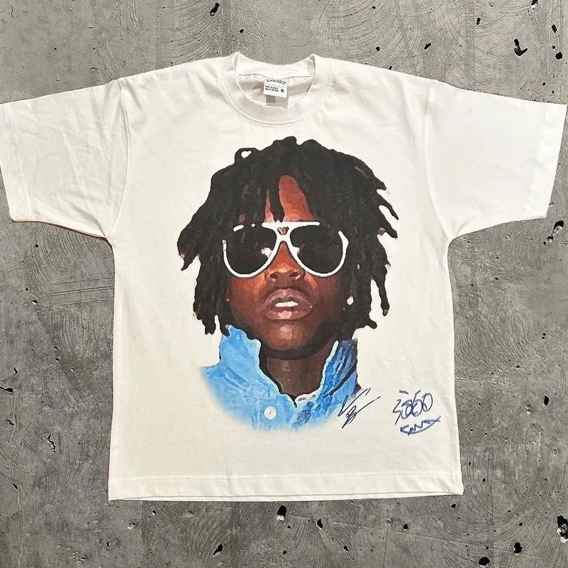 Chief Keef- Graphic shirt. Vintage Style Rap Tee. Gift/Personal Gifts